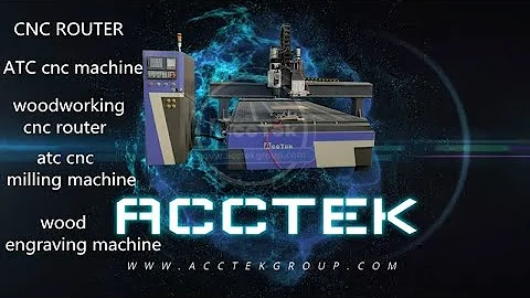 Heavy duty ATC CNC router with horizontal spindle AKM2030C