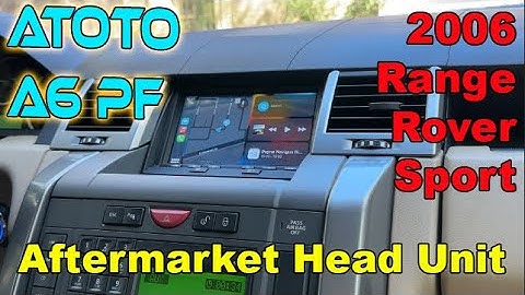 L320: $140 ATOTO CarPlay Install∙ Almost OEM! - 2006 Range Rover Sport