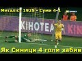 ФК «Металіст 1925» — ПФК «Суми» 4-1: усі голи матчу | Перша ліга || 5.08.2018
