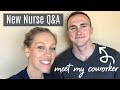 Q&A w/My Co-Worker | New Nurse Tips, Confidence, ADN vs. BSN and Other Advice! | Alyssa All Day