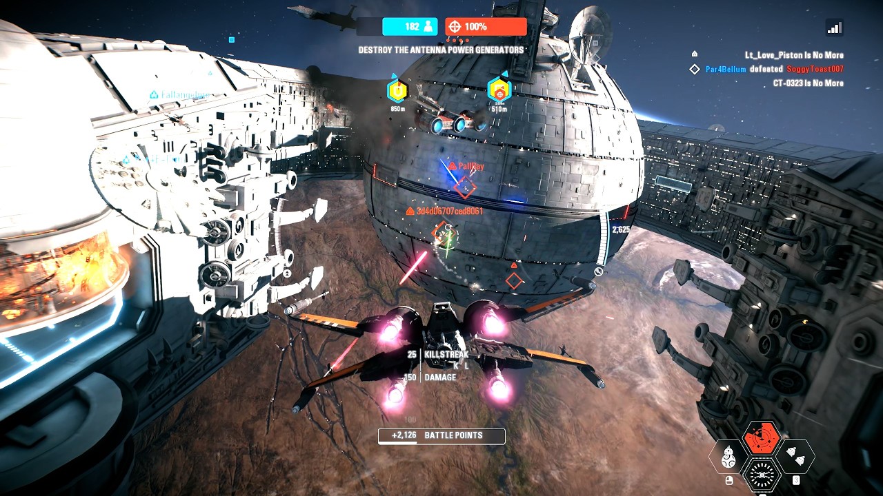 Игровой процесс Starfighter Assault — Рилот (Республика) Star Wars Battlefront II