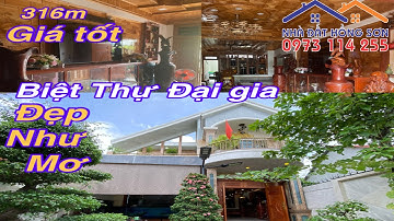 Bán Biệt Thự 316m| Biệt thự Đẹp giá tốt Dĩ An | nhà đất bình Dương và thủ Đức | bđs Bình Dương