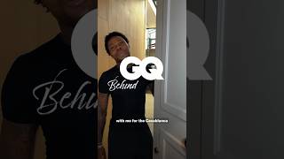 Asake taps in with @GQVideos as he gets ready for the @casablancabrand show at Paris Fashion Week.