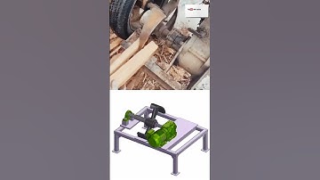wood cutter 🪵🪓  #solidworks #3d #design #autocad #engineering  #mechanicalengineering