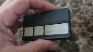 Chamberlain 3 button remote battery replacement
