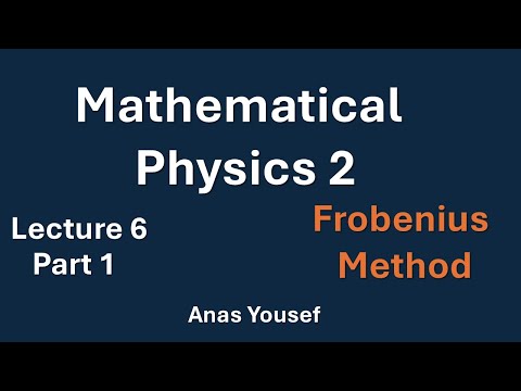 Mathematical Physics 2