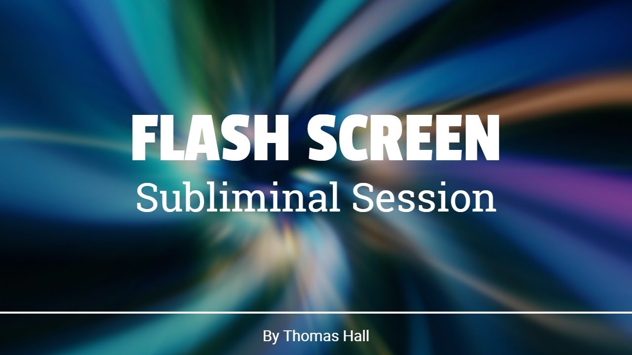 Control Your Facial Twitches   Tics - Flash Screen Subliminal Session - By Minds in Unison