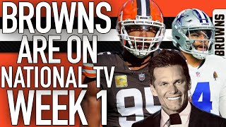 BROWNS WILL OPEN THE SEASON ON NATIONAL TV