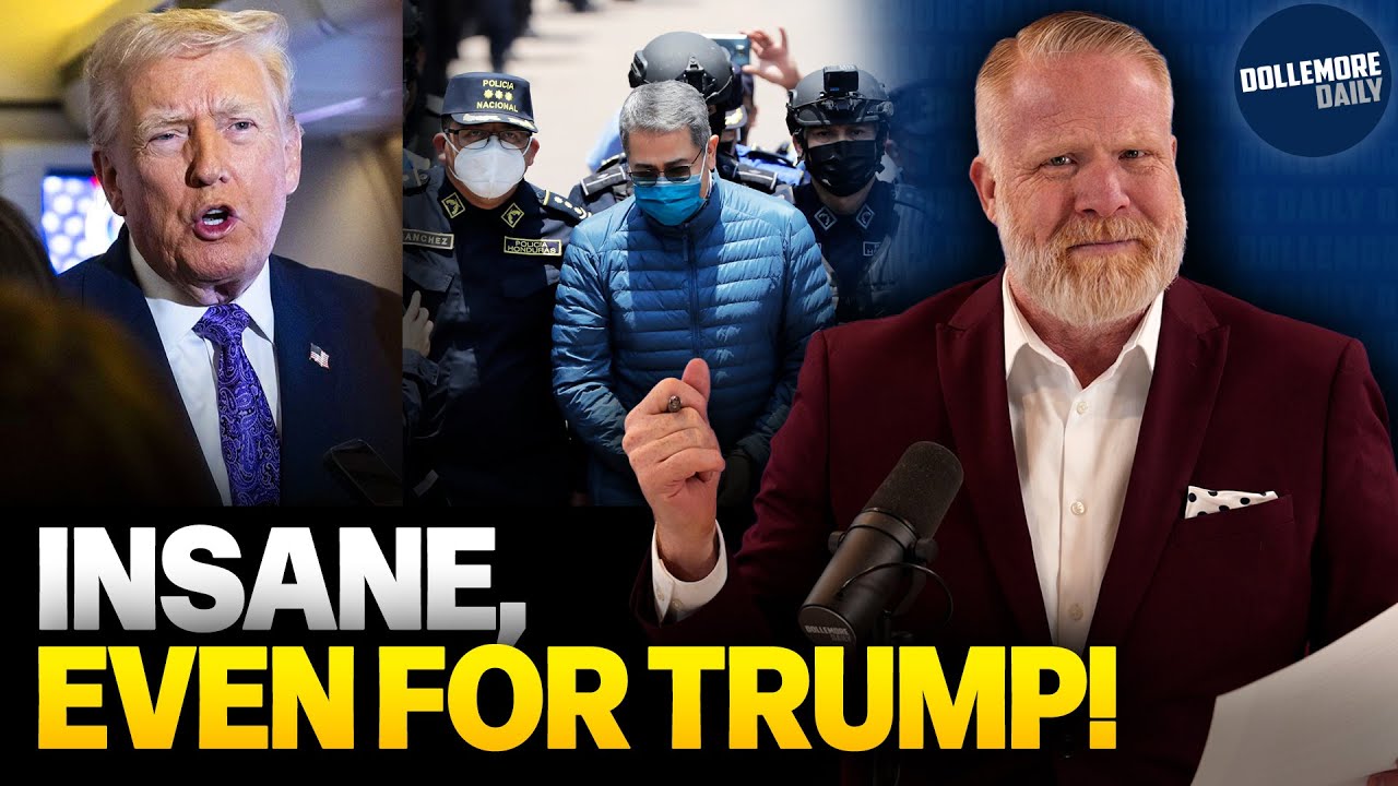 Trump GIVES WILD EXCUSE for Pardoning Honduran President for Drug Trafficking 400 TONS OF COCAINE!!!