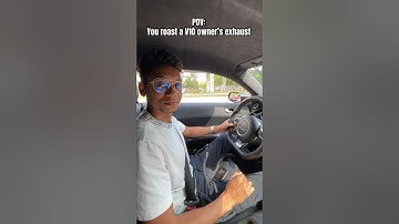 POV: You roast an Audi R8 V10 owner and regret it...