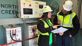 Viridi Battery Energy Storage System Replaces Diesel Generator at Pumping Station in Erie County.