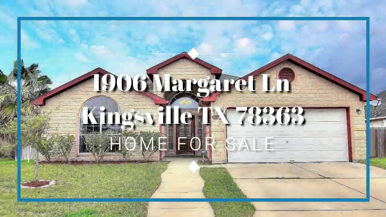 1906 Margaret Ln Kingsville TX 78363 Home for Sale Call Elizabeth at 3614443908 YouTube