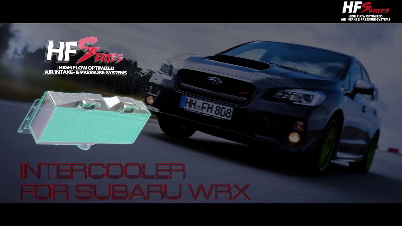 Subaru WRX STI Intercooler by HFSeries YouTube