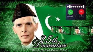 25 Decemer Quaid-E- Azam Day |WhatsApp status || 25 december status | Ringtone WhatsApp status 2020