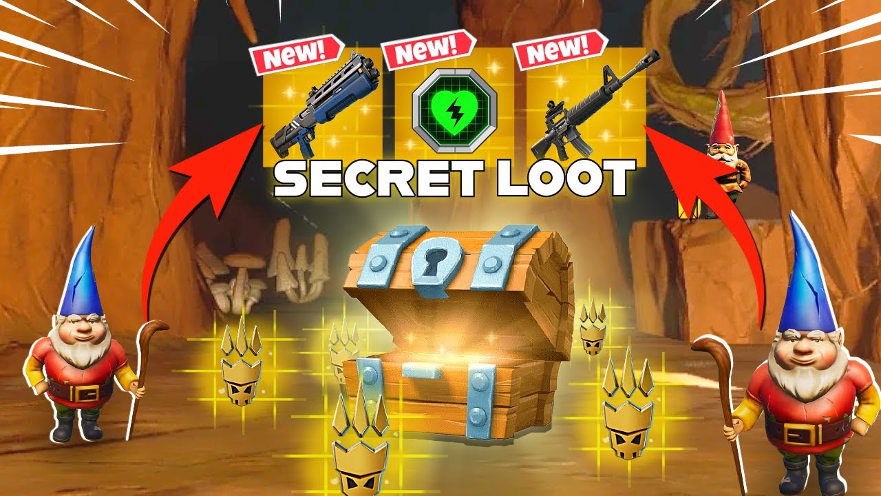 NUR von der *SECRET* ZWERGHÖHLE LOOTEN!