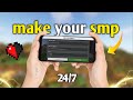 How To Create Server For Minecraft Pe🤩 | Make Your Minecraft Smp🔥