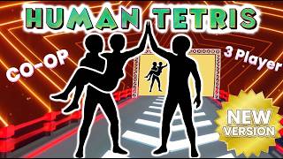 Human Tetris | Viral Immersive Interactive Warm Up | 3 Player New Version
