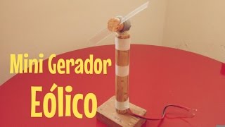 Mini Gerador Eólico - Como Fazer