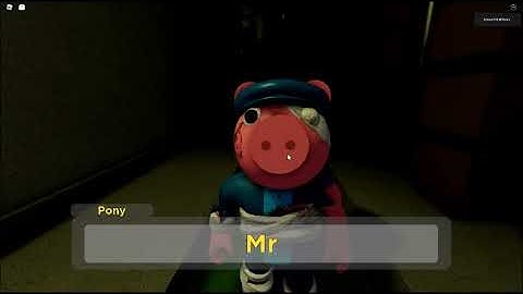 Piggy the result of Isolation chapter 6 true ending(?) cutscene Bunny said Hmm....?