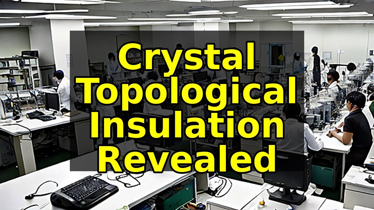 Discovery of a Quantum Bidimensional Material: Crystal Topological Insulation