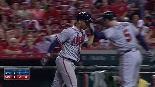 5/11/15: Braves use their speed to defeat Reds, 2-1