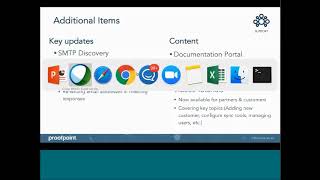 Q317 Quarterly Proofpoint Essentials Partner Update Archive and platform