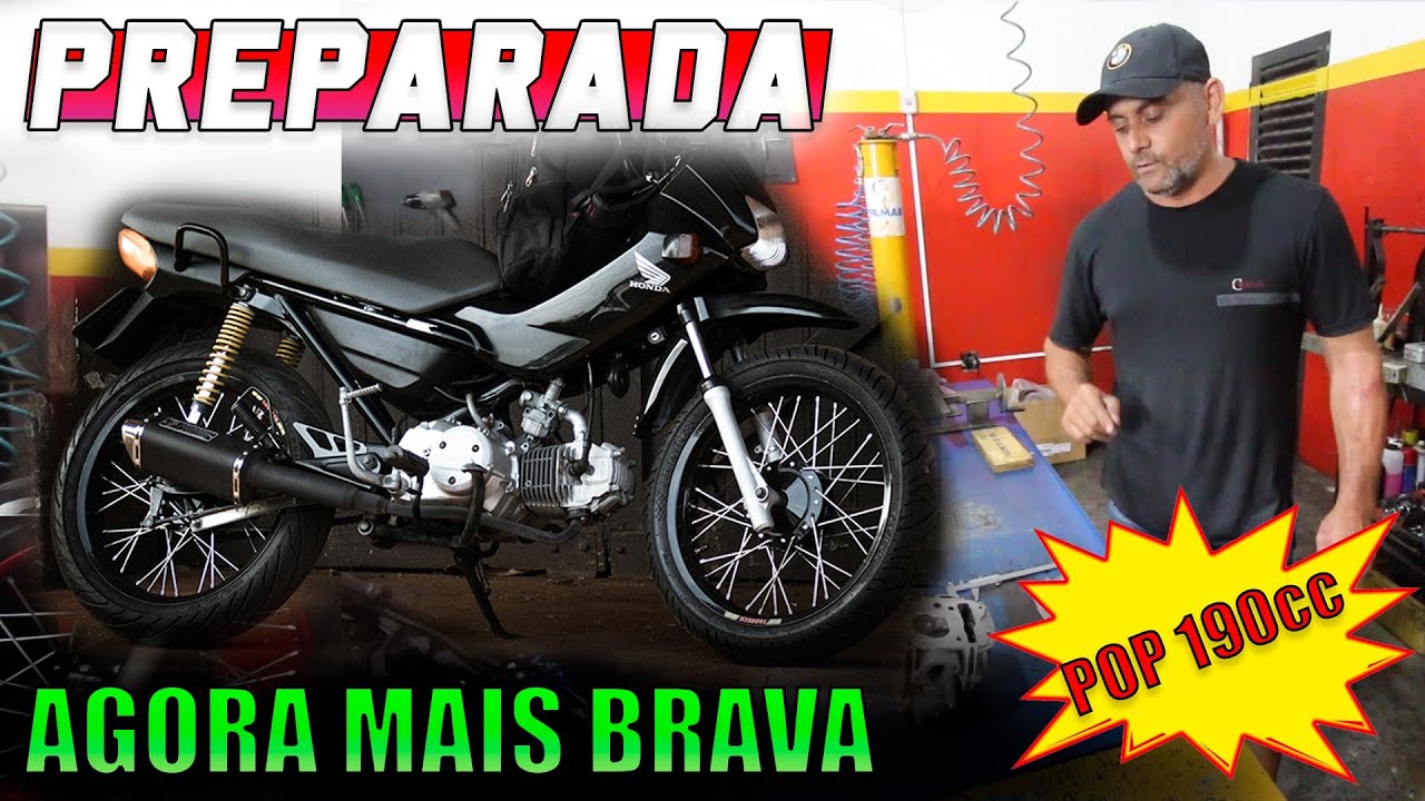 PREPARAÇÃO POP 190cc agora MAIS FORTE