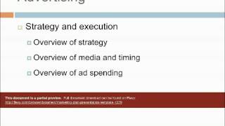 Marketing Plan Presentation Template