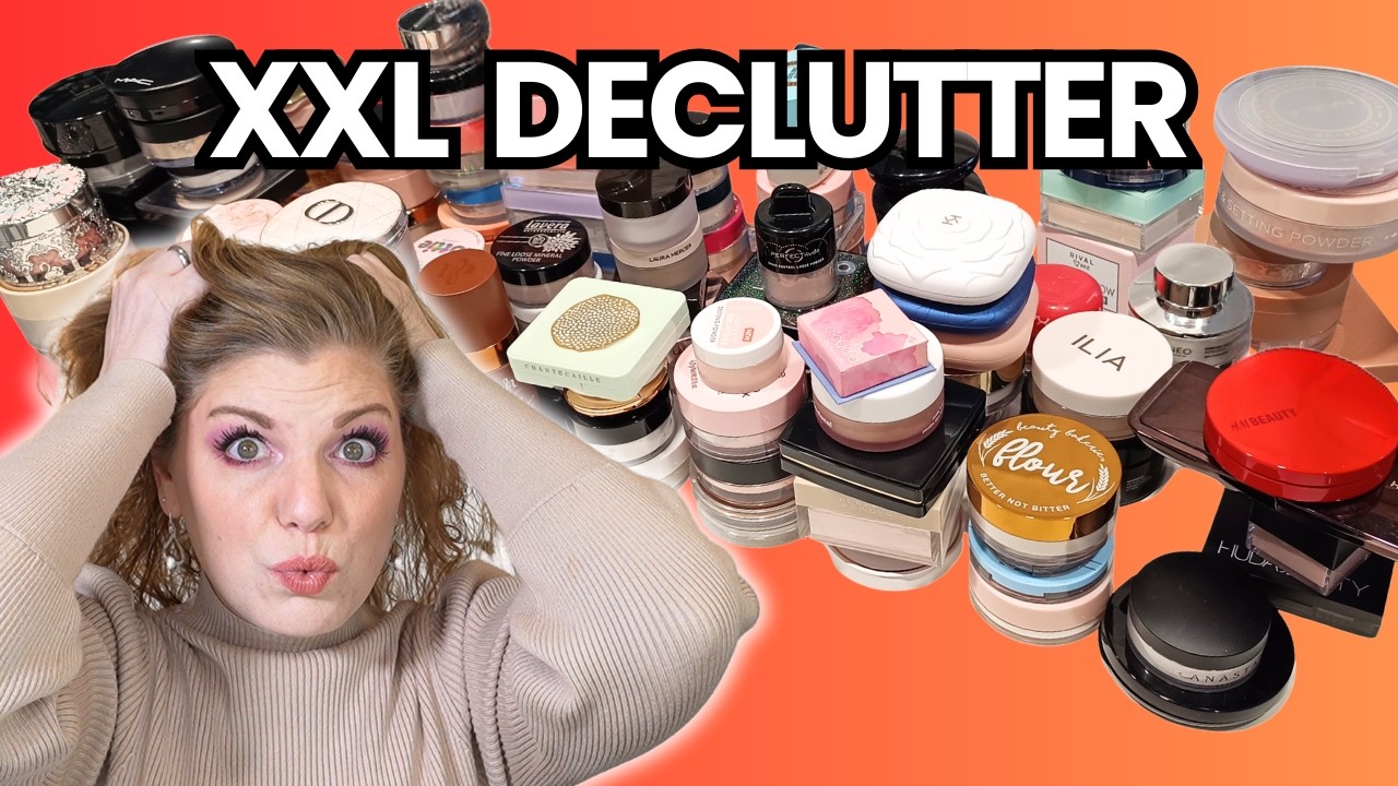 XXL Schminksammlung 💄 54% muss WEG 🚮 Make-Up Declutter 💄 Puder