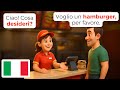 🇮🇹 Order Fast Food Like a Local  A1 A2  Learn Italian fast for beginners