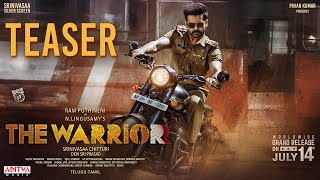 The Warriorr - Official Teaser | Ram Pothineni | Lingusamy | Krithi Shetty | Devi Sri Prasad