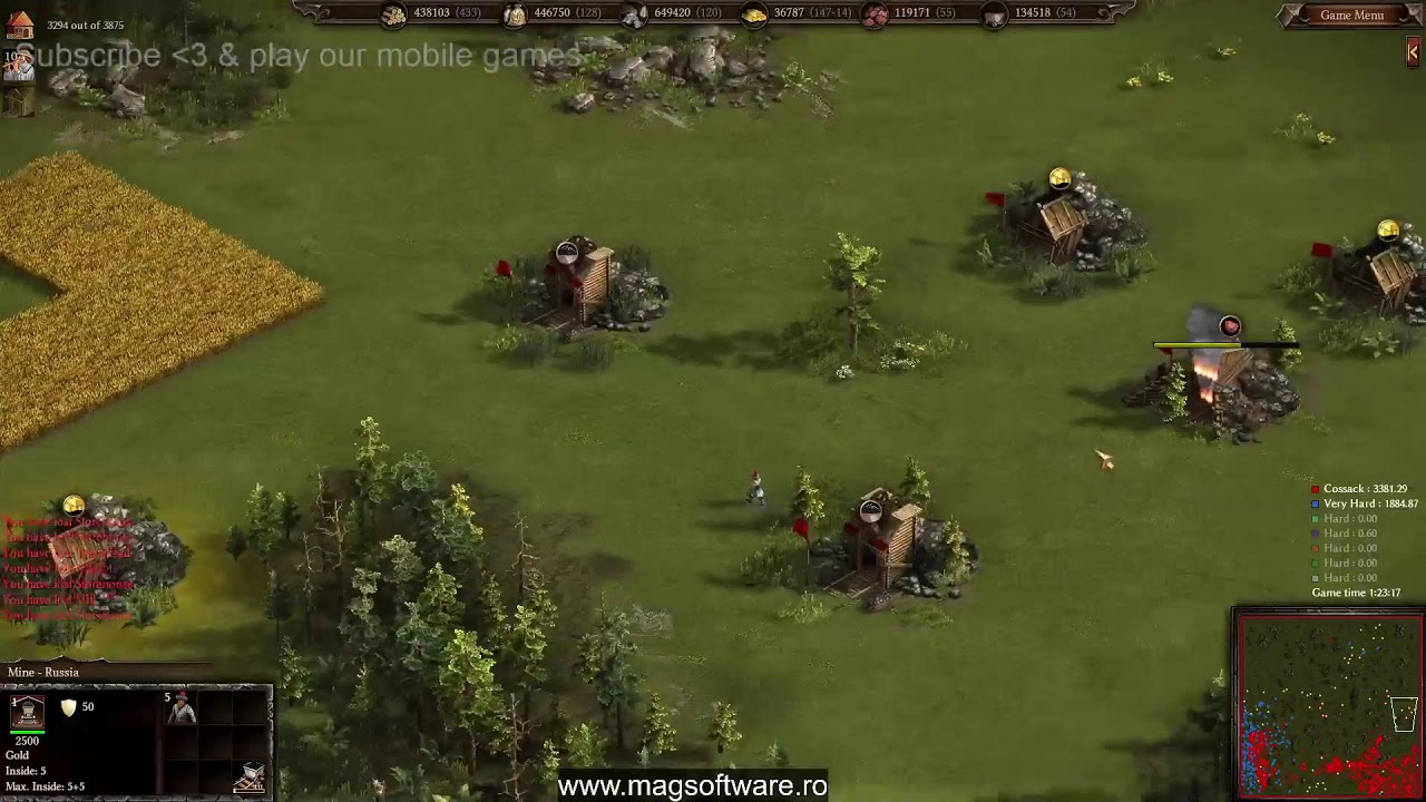 Cossacks 3 - Impossible battle PC walkthrough