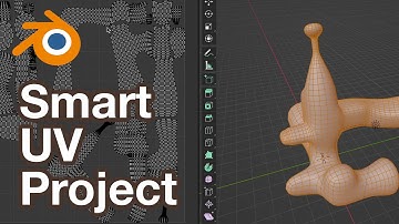 Blender Smart UV Project Quick Start Guide - UV Unwrap