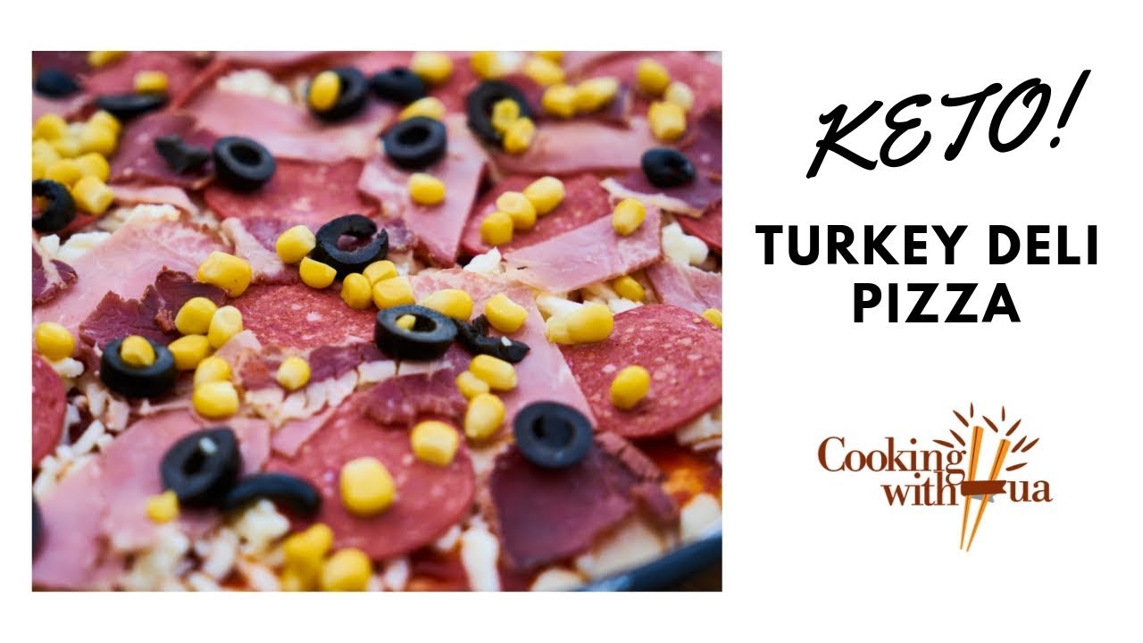 Keto Turkey Deli Pizza/Instant Keto Pizza - YouTube