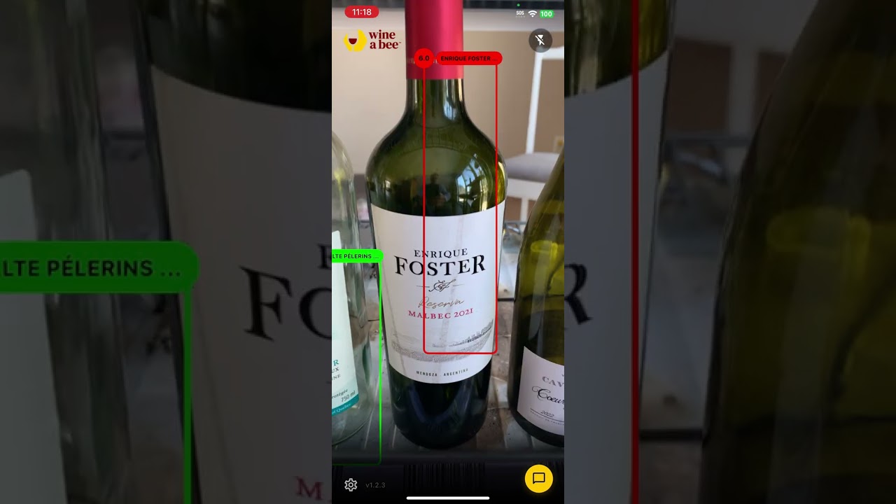 WINE A BEE™  AI Mobile Application 1st demo