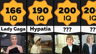 Comparison: Smartest Women In World History With Highest IQ | Famous Women Ranked By Intelligence