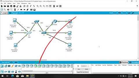 3.3.12 Packet Tracer - VLAN Configuration