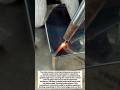 Hot Brazing Stainless Steel Corner Repair 🔥 #welding #metalwork #fabrication