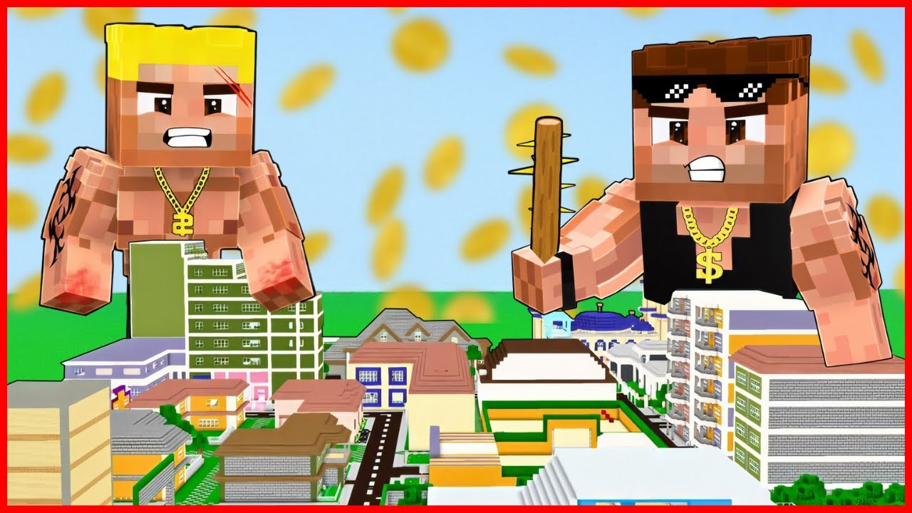 KASLI EFEKAN VE KASLI ALİ ŞEHİRİ ELE GEÇİRDİ 😱 - Minecraft