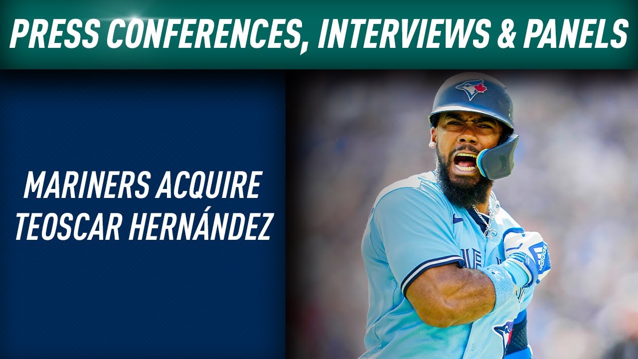 Seattle Mariners Acquire Teoscar Hernández from Toronto YouTube