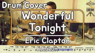 [Wonderful Tonight]Eric Clapton-드럼(연주,악보,드럼커버,Drum Cover,듣기);AbcDRUM