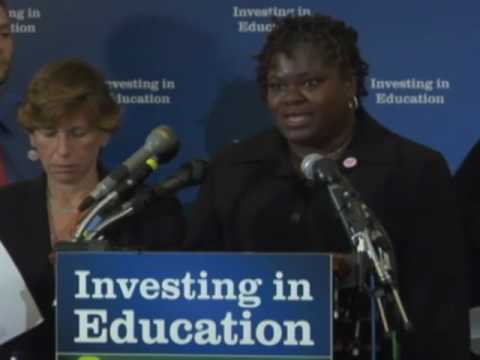 us house committee on education and labor Local Jobs for America Act - Teacher Focus Press Conference: Yolanda Francis