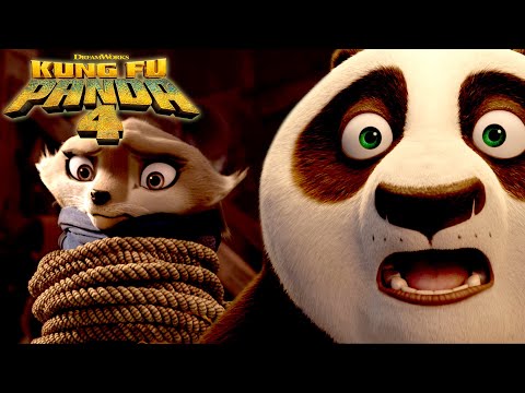 I'm Only Hungry For Vengeance! Po x Zhen's Tavern Brawl | Kung Fu Panda 4