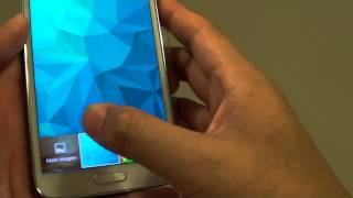 Samsung Galaxy S5 How To Change Home Screen Wall Paper