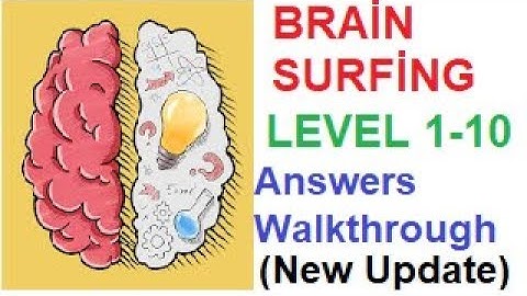 Brain surfing Level 1 2 3 4 5 6 7 8 9 10 (Answers Walkthrough) Gameplay