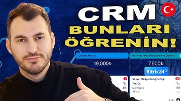 Bitrix24 CRM ile Müşteri İlişkileri ve Veri Tabanı Yönetimi TÜRKÇE DESTEKLİ