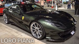 LA PLUS BELLE FERRARI 812 GTS DU MONDE : LORO PIANA !