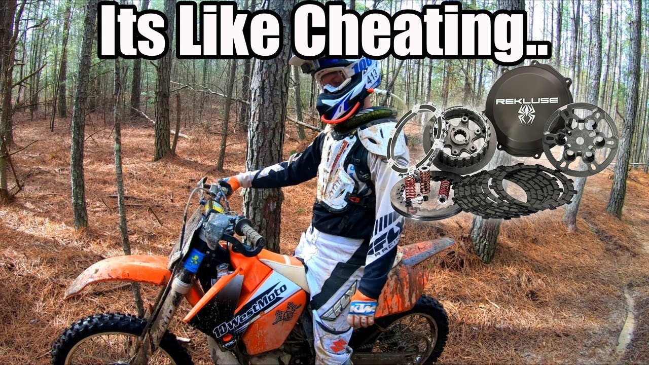 Rekluse Clutch на KTM 300. Это как обман..