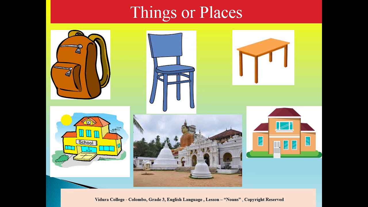 Grade 3 English Language Nouns YouTube