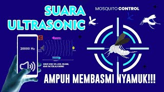 🔴Gelombang Suara Ultrasonic 20000 Hz Pengusir Nyamuk & Tikus - Suara Pengusir Nyamuk !!